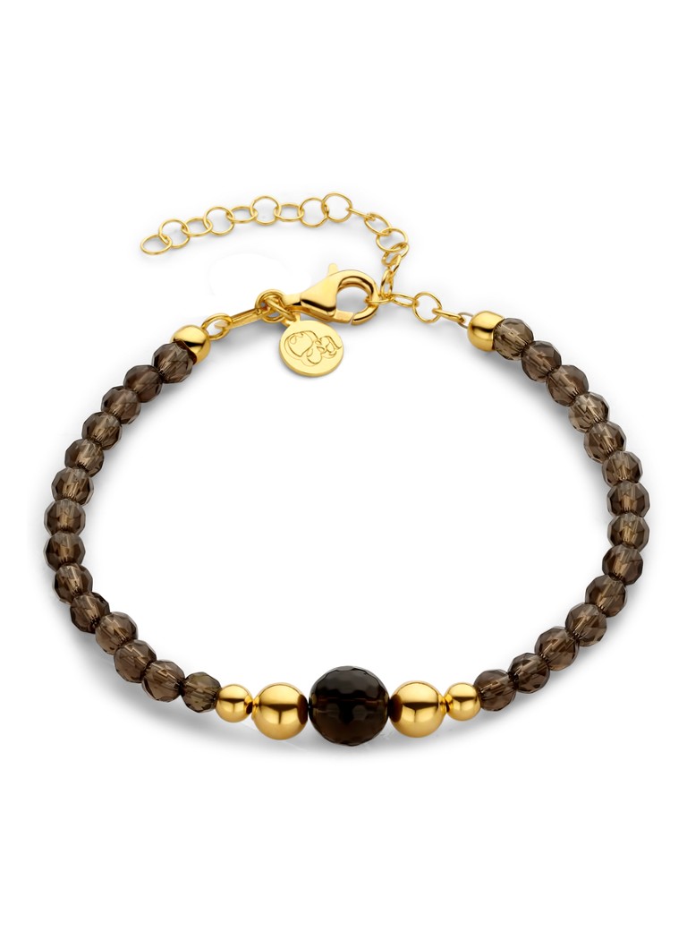 Casa Jewelry Como Røykvartsarmbånd Forgylt