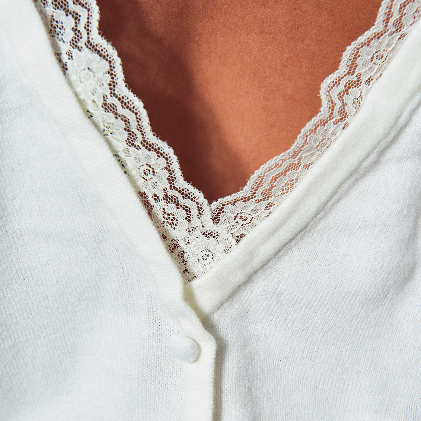 KLASS  Pull loose blanc Femme