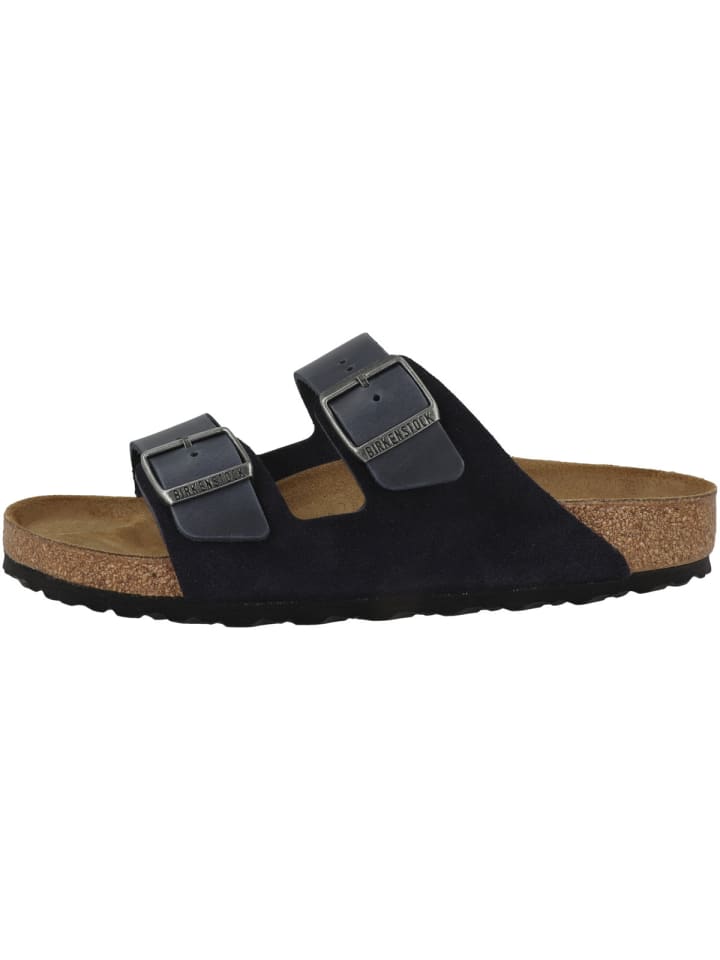 Birkenstock Sandale Arizona Leder Mix normal in dunkelblau günstig kaufen 48