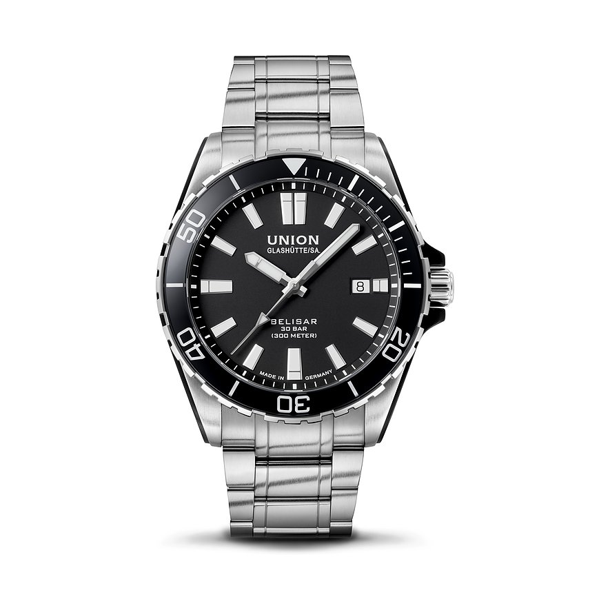 Union Glashütte Herrenuhr Belisar Datum Sport Pro