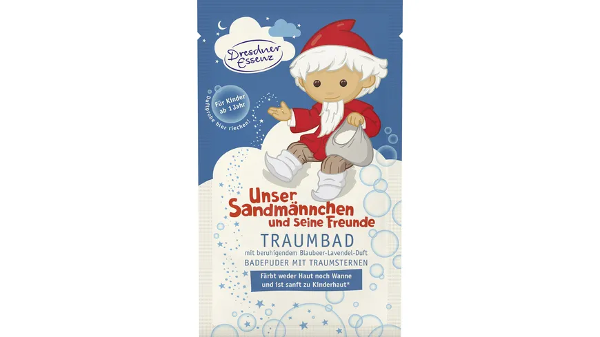 Dresdner Essenz Traumbad Badepuder Sandmann 60 g