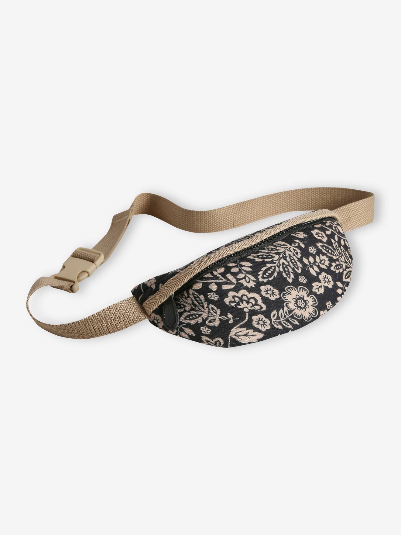 Vertbaudet Mädchen Bauchtasche aus Musselin - taupe