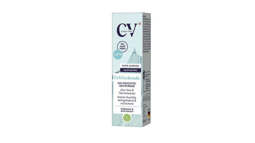 CV Erfrischende 24h Feuchtigkeitscreme 10 ml