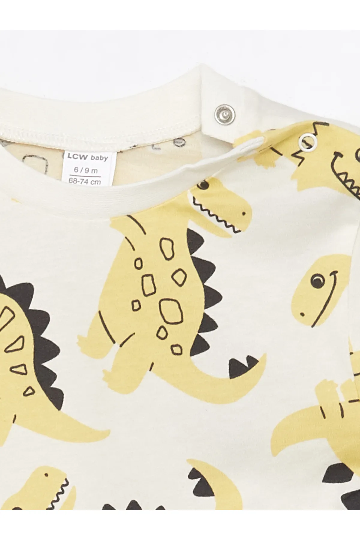 LC Waikiki  2-teiliges Set aus T-Shirt und Hose für Babys mit Rundhalsausschnitt