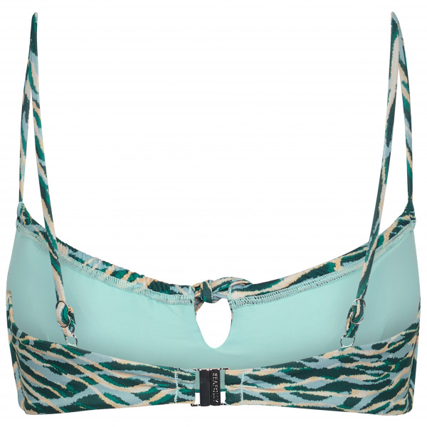 Seafolly - Women's Wild at Heart Drawstring Neck Bralette - Bikini-Top