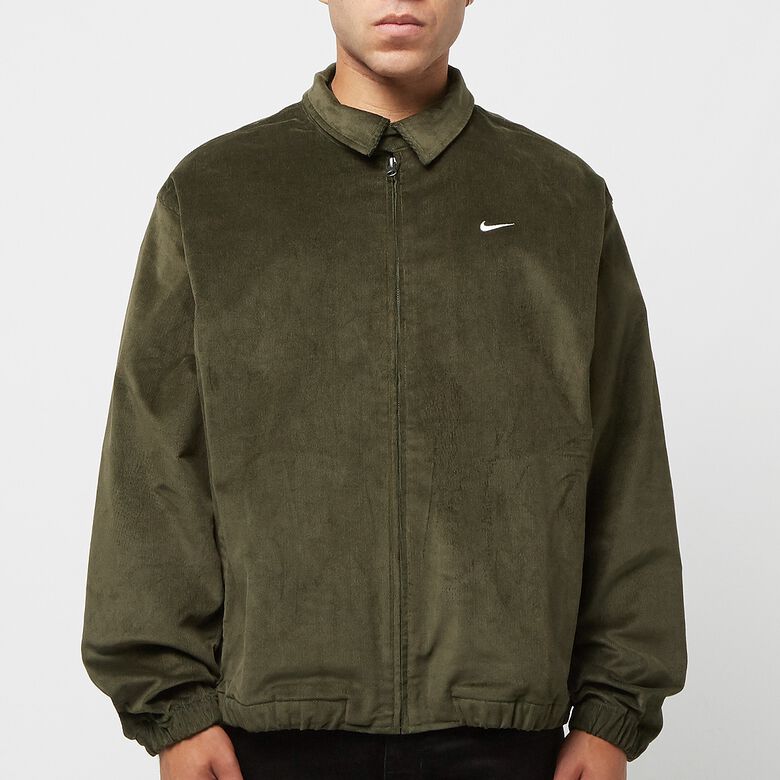 NIKE Life Harrington Jacket Cord cargo khaki/white