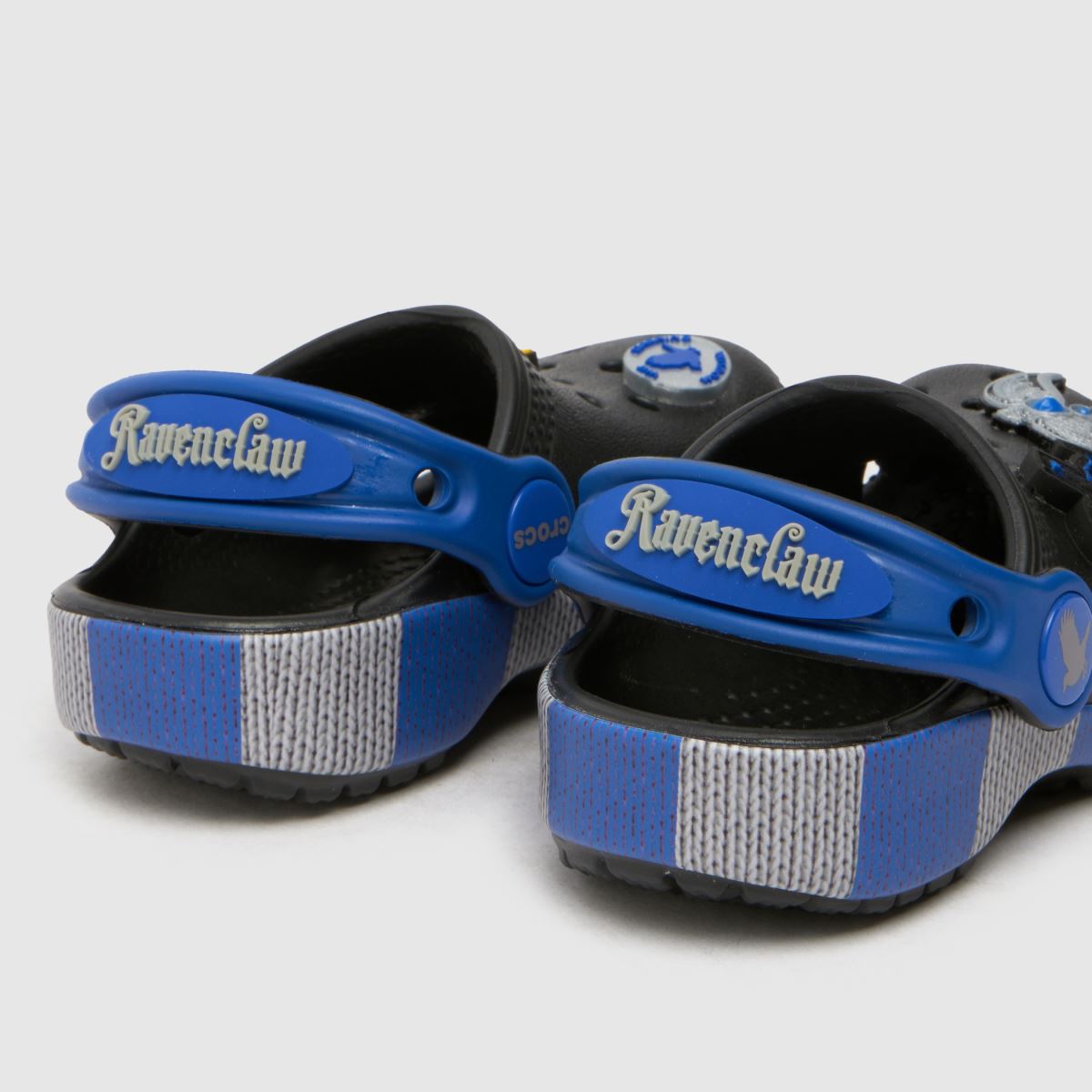 Crocs svarta och blå Ravenclaw träskor för småbarn