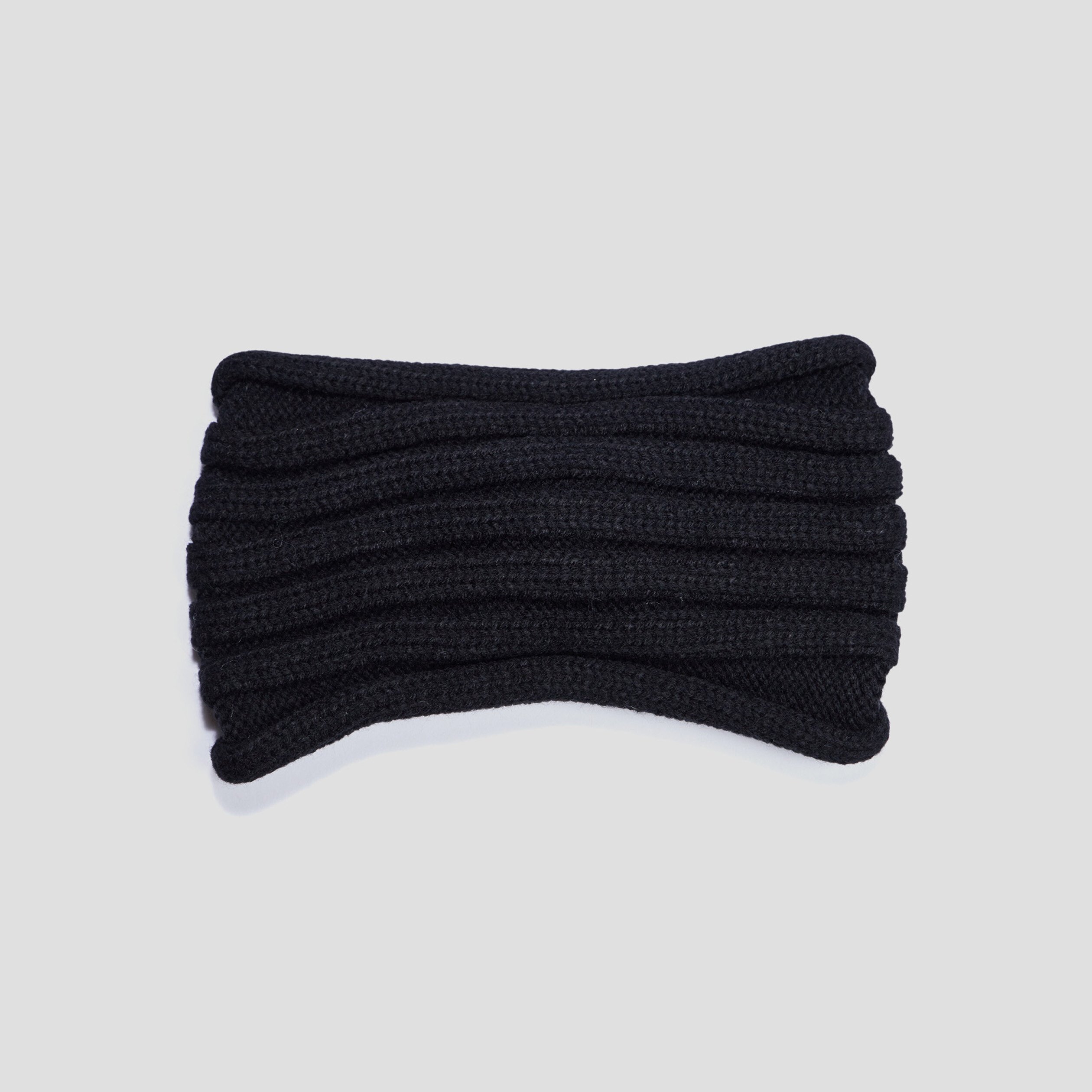 Bandeau tricoté noir femme | La Halle