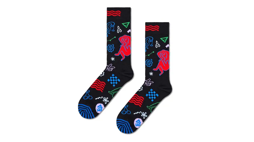 Happy Socks Unisex Socken Virgo beige