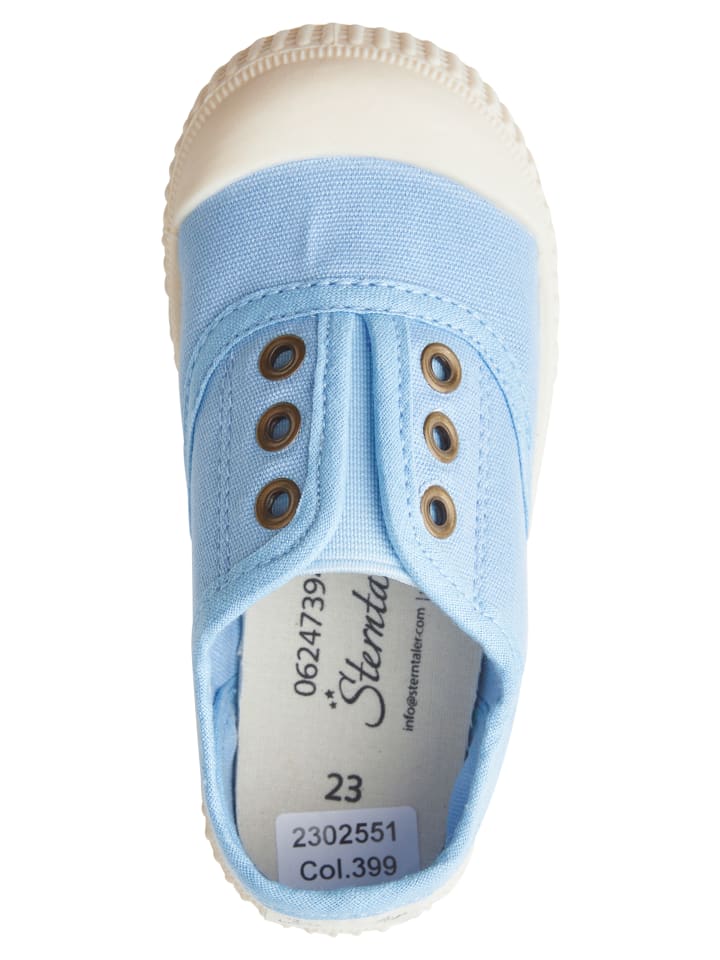 Sterntaler Sneaker uni in samtblau günstig kaufen