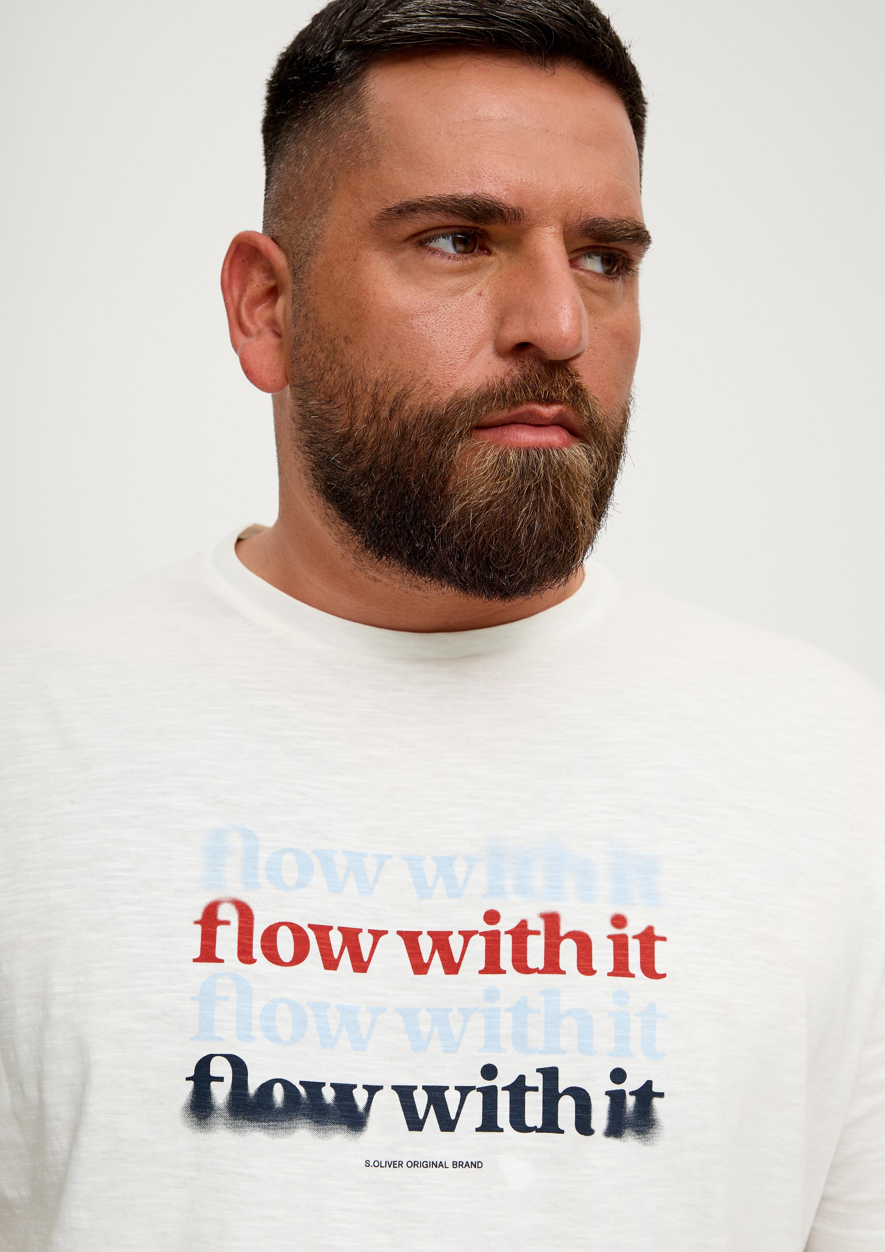 T-Shirt mit Frontprint  2135631-01D1