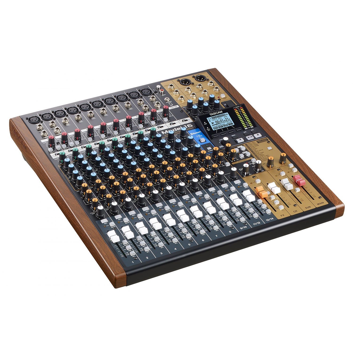 Tascam Mischpult Tascam Model 16 Mischpult mit USB-Interface