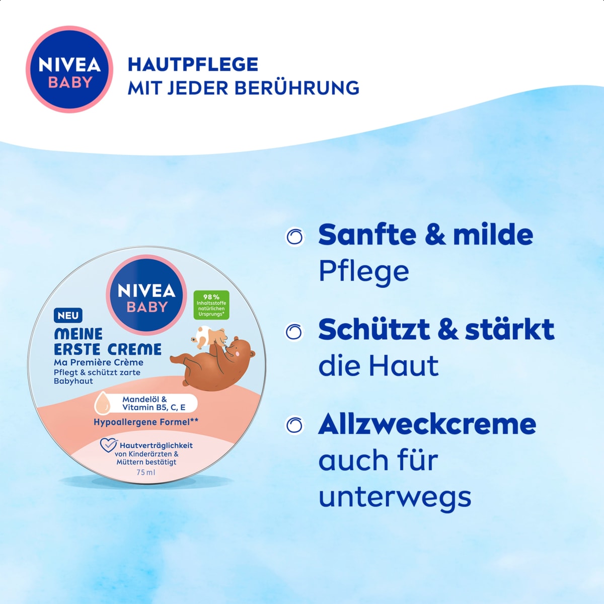 Baby Creme Meine erste Creme, 75 ml