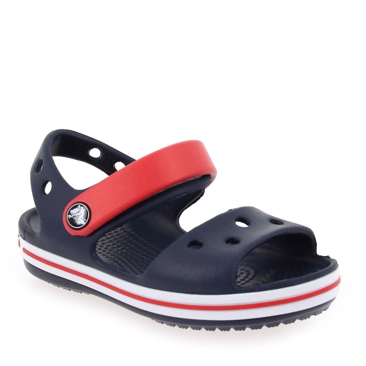 Crocs  CROCBAND SANDAL KIDS B - Marine Rouge