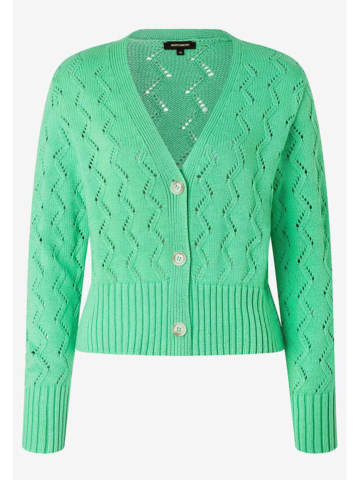 More & More Cardigan in Grün günstig kaufen