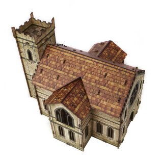 Terrain Systems: Constructions - Cathedral (Medieval Town)