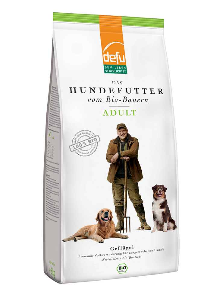 Defu Hundetrockenfutter Defu Adult Geflügel 3 kg