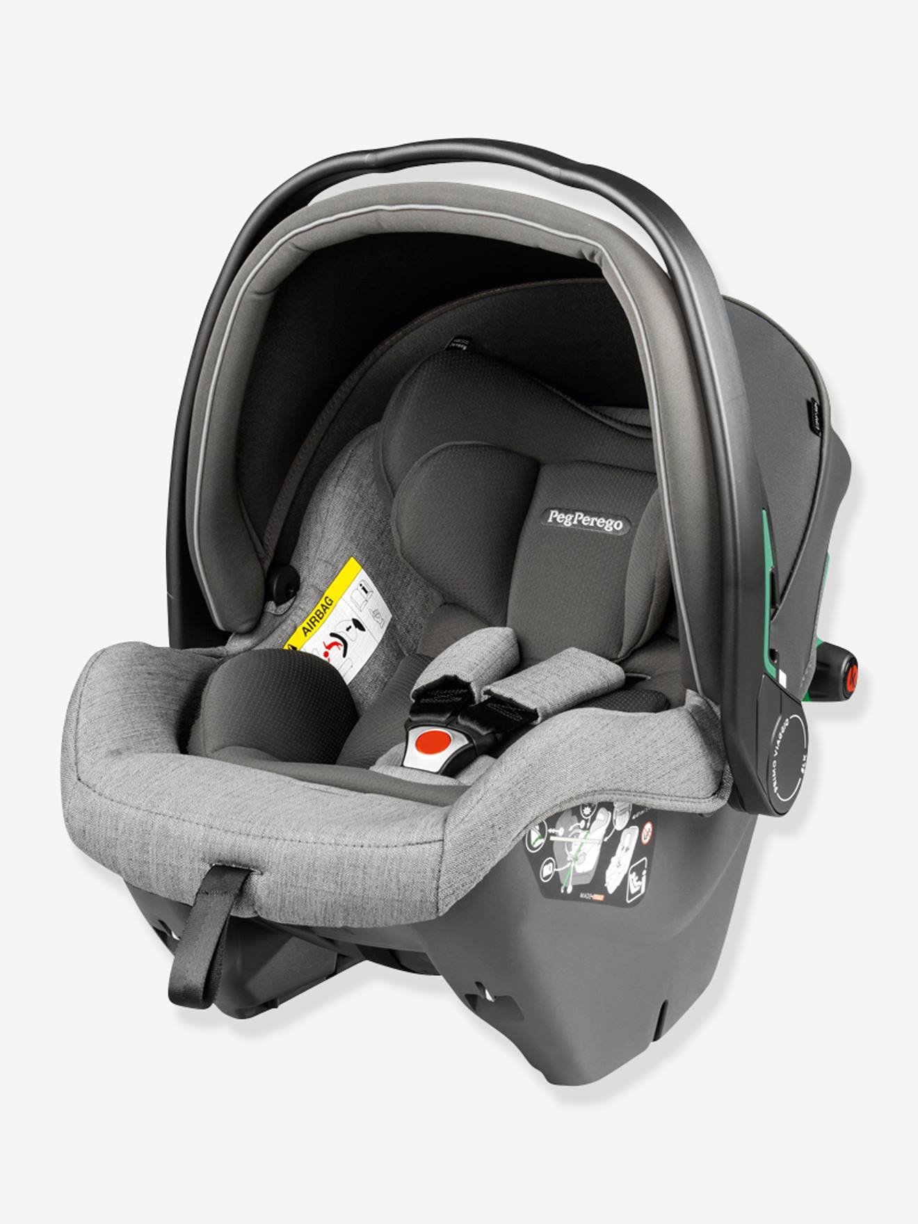 Siège-auto coque Primo Viaggio SLK i-Size 40 à 87 cm, équivalence groupe 0+ gris (city grey)