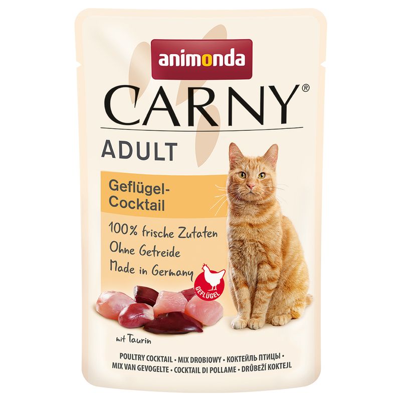 Probierpaket animonda Carny Pouch 8 x 85 g