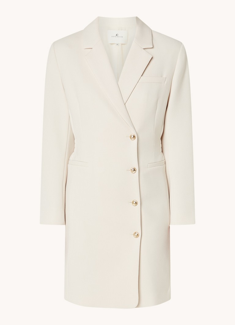 Abito blazer corto con tasche a filetto Avril di Fifth House