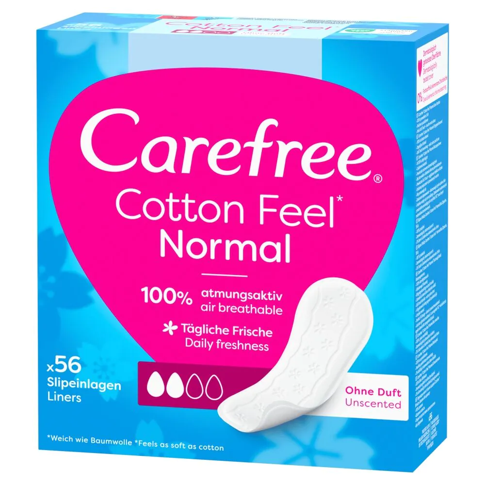 Carefree bomulds trusseindlæg uden parfum