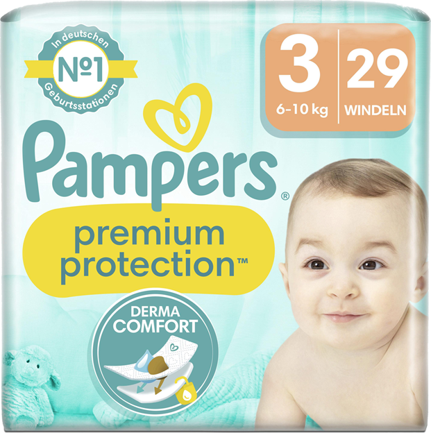 Pampers Premium Protection Gr. 3, 6kg -10kg