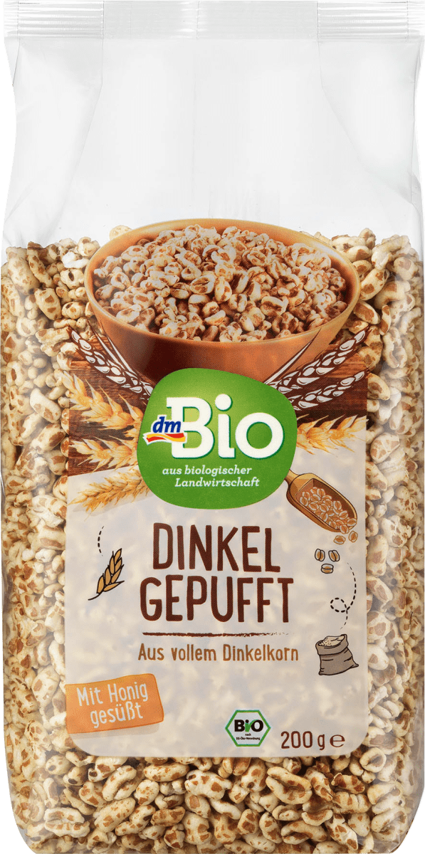 Dinkel, gepufft, 200 g