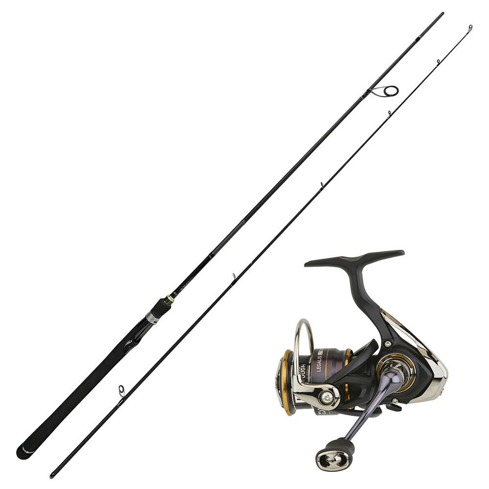 Major Craft Spinning Rod 2.13m, 3.5-10g + Daiwa 2000 Spinning Reel