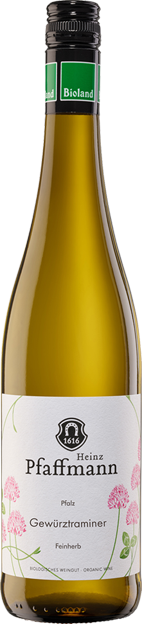 Heinz Pfaffmann Bioland Pfalz Gewürztraminer feinherb