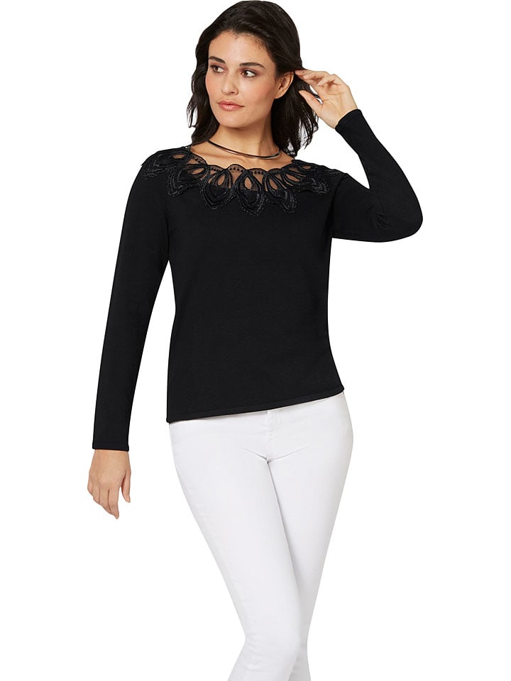 WITT WEIDEN Pullover in Schwarz günstig kaufen