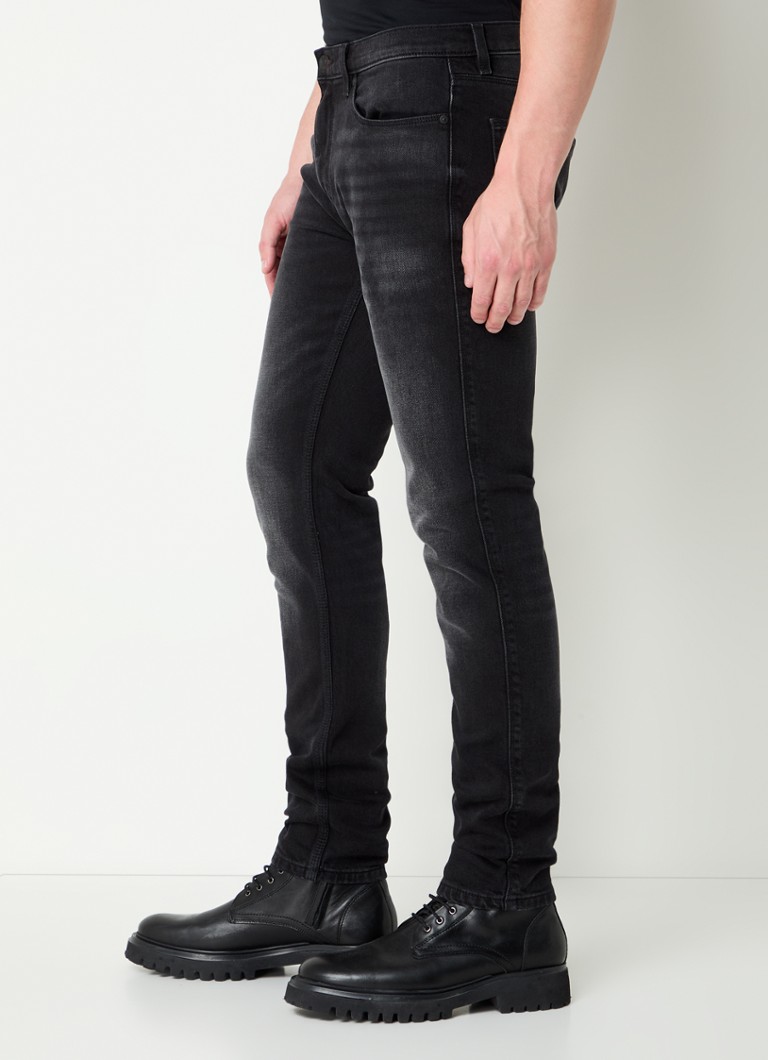 Blugi spălați HUGO BOSS 734 Slim-Fit