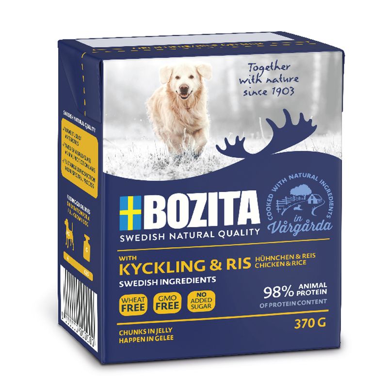 Sparpaket Bozita Häppchen in Gelee 24 x 370 g