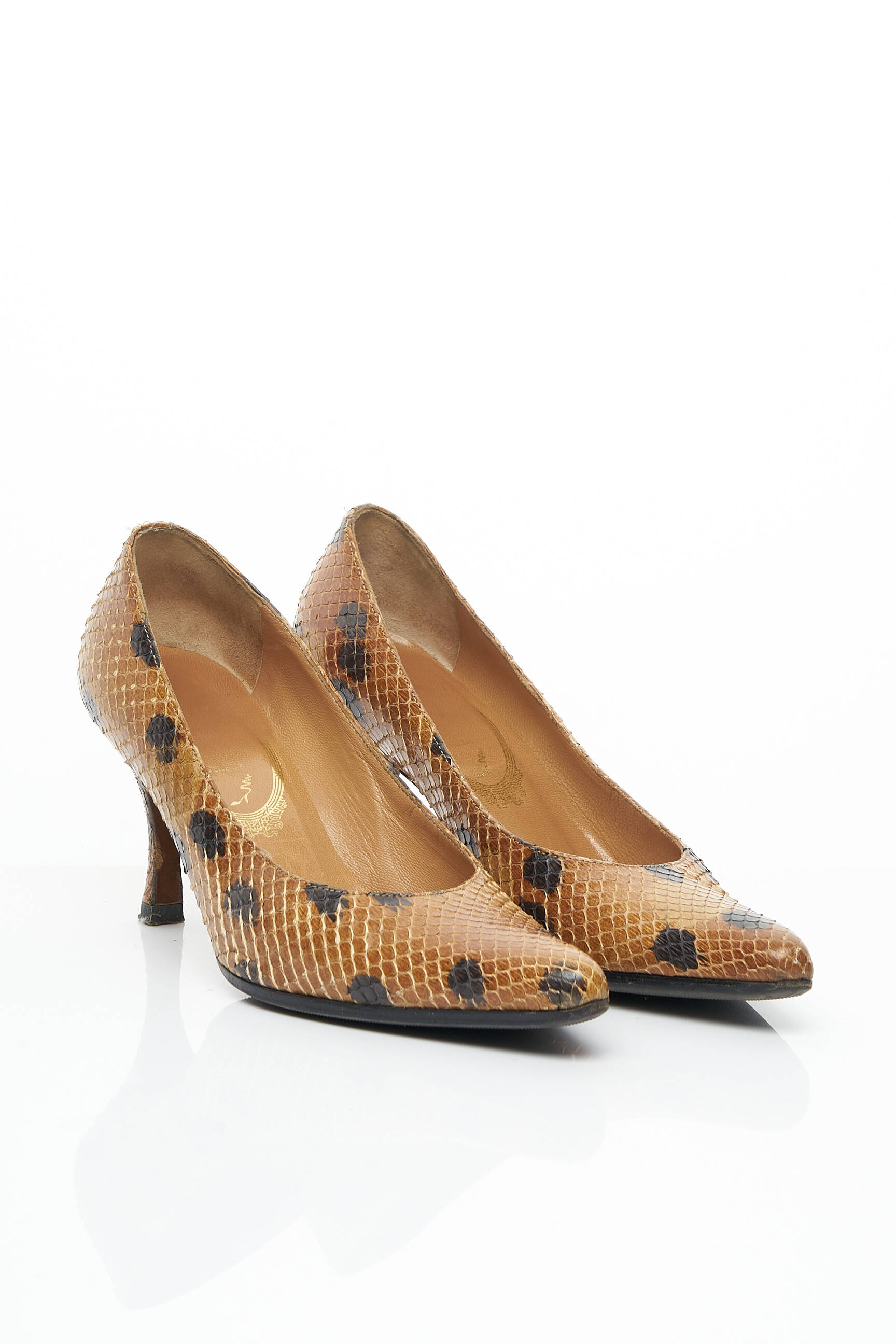 Rene Caovilla Escarpins Femme couleur marron
