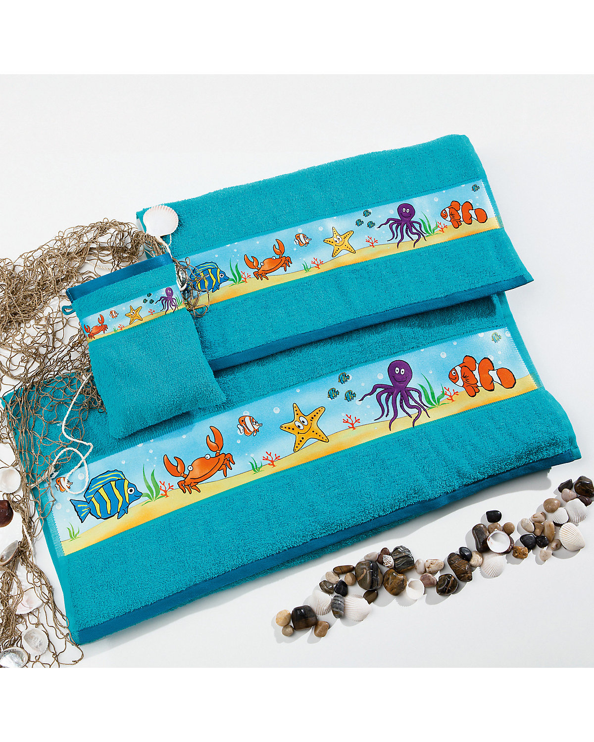 Kinder-Frottier-Set 3-tlg. Frottier