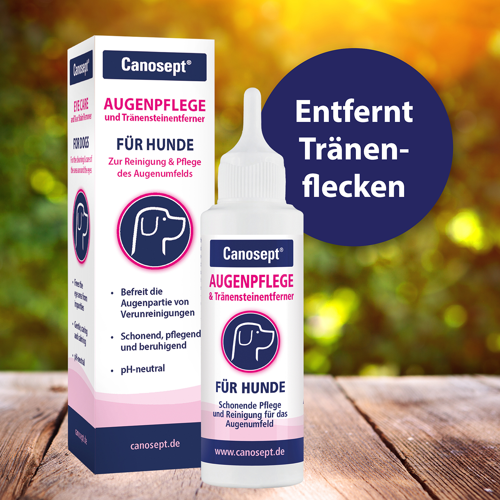 Canosept Augen- & Ohrenpflege Canosept Augenpflege für Hunde 120 ml