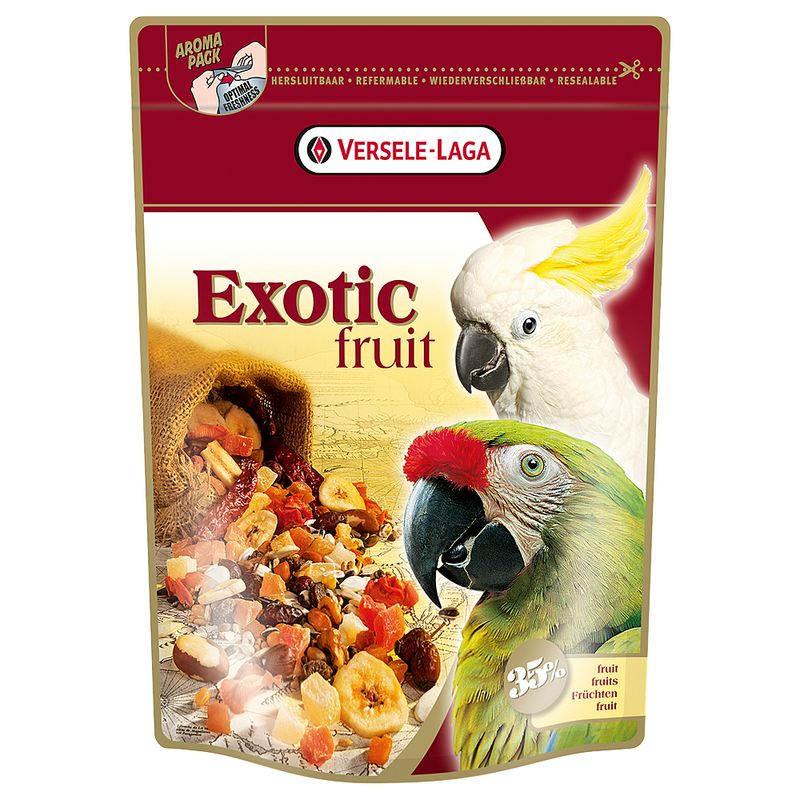 Versele-Laga Exotic Fruit - Obstmischung für Papageien | bitiba %