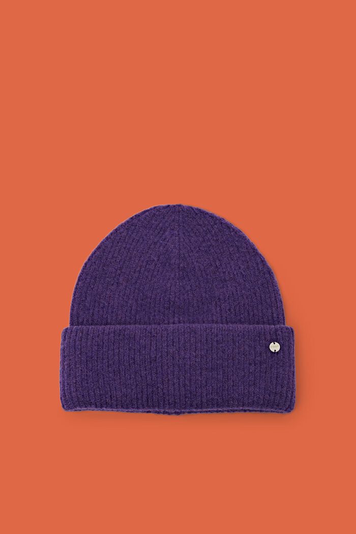 Rippstrick-Beanie