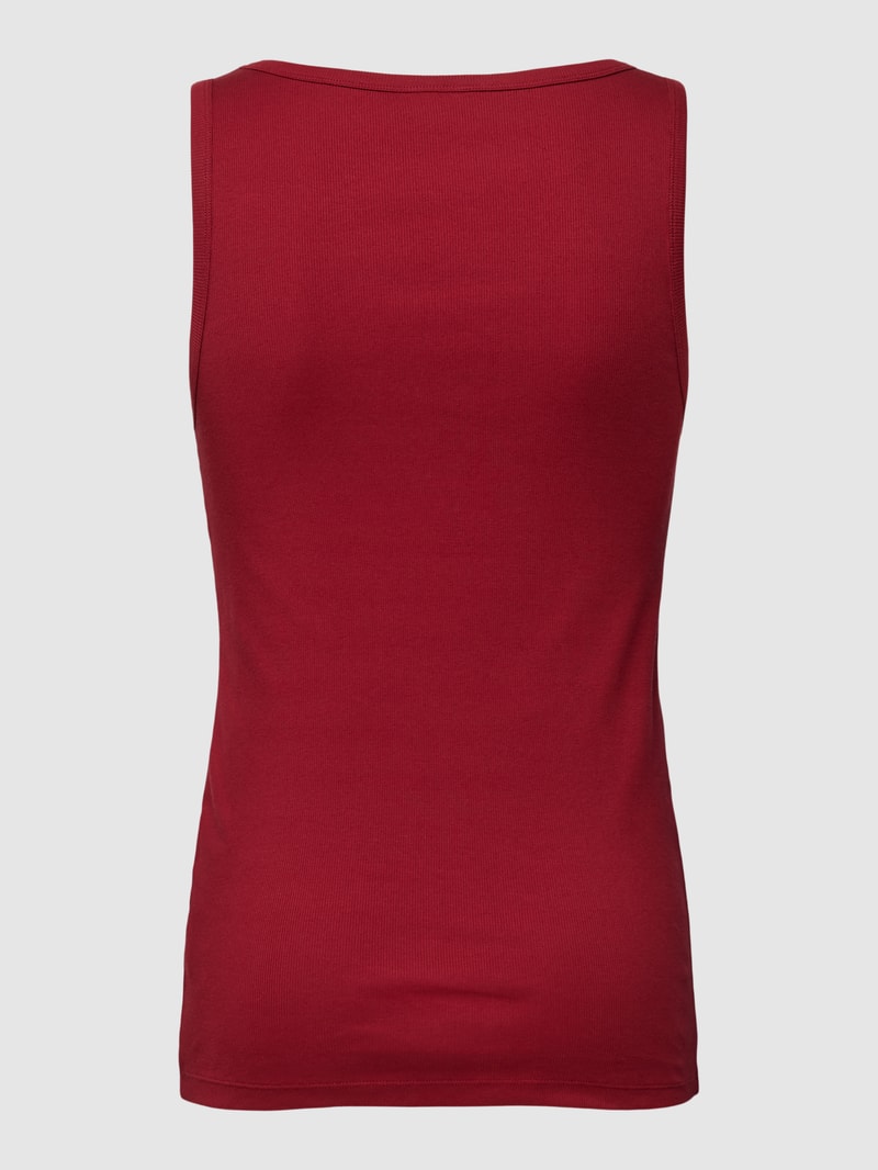 Tanktop im 2er-Pack in dunkelrot
