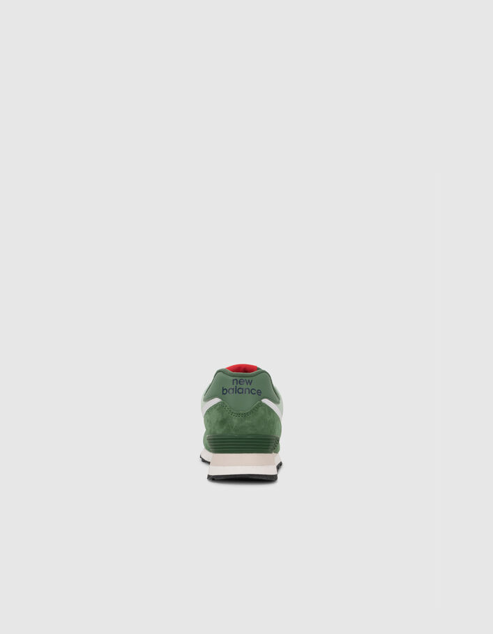 Sneakers basses vertes NEW BALANCE 574 Homme