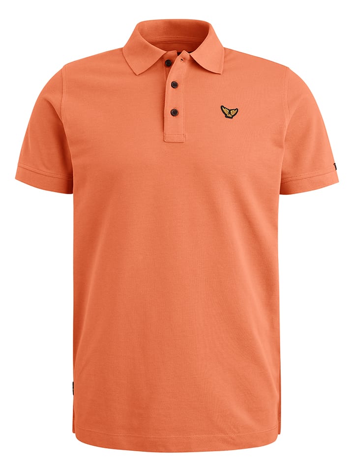 PME Legend Poloshirt in Orange günstig kaufen