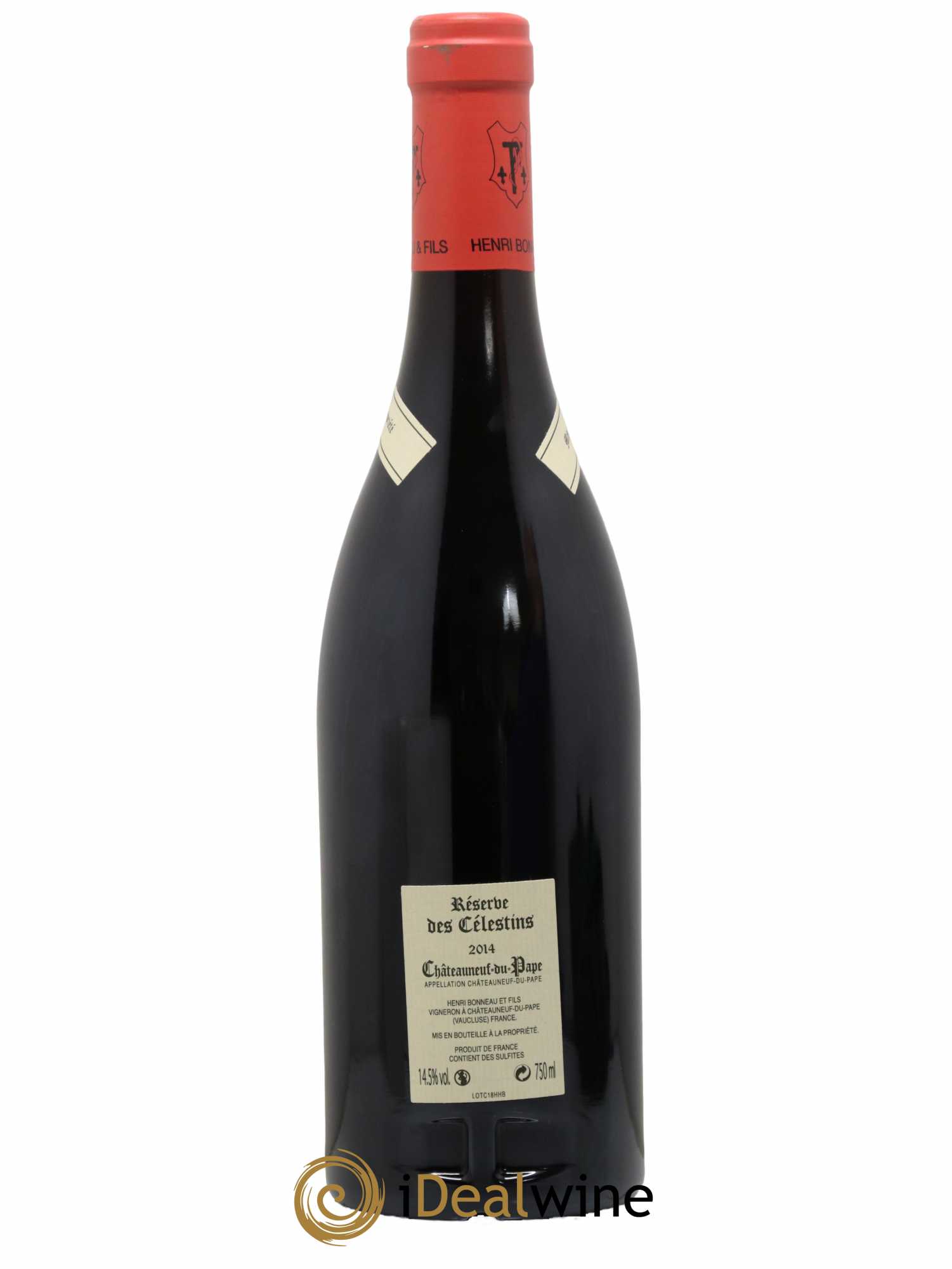 Châteauneuf-du-Pape Réserve des Célestins Henri Bonneau & Fils  2014 - Lot de 1 Bouteille