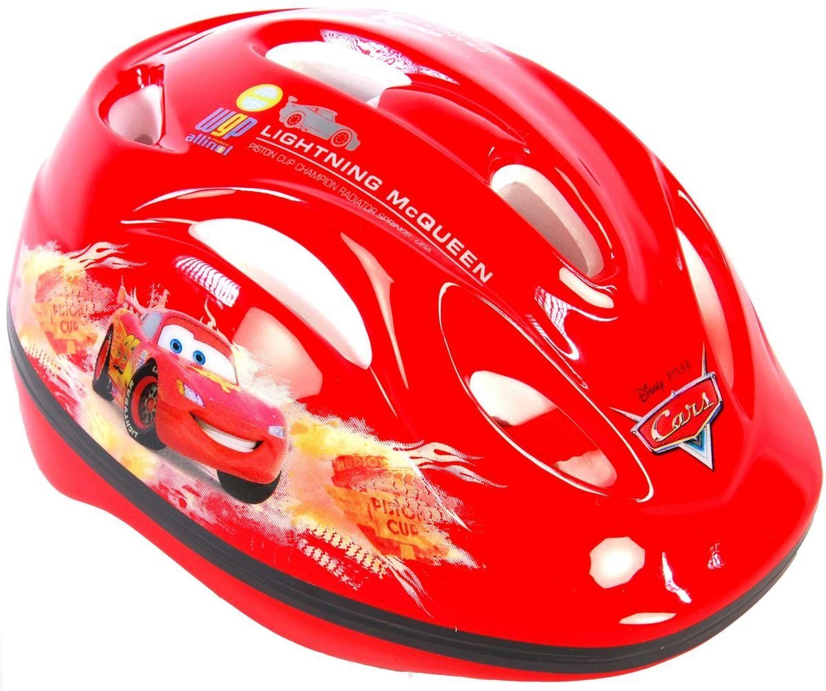 Volare Fahrradhelm  Kinderfahrradhelm Kinderhelm Kinder Schutzhelm Fahrradhelm Helm  Cars Mcqueen Volare, Verstellbarer Kinnriemen, Belüftungsöffnungen, Extra leicht, Größe: 51 - 55 cm