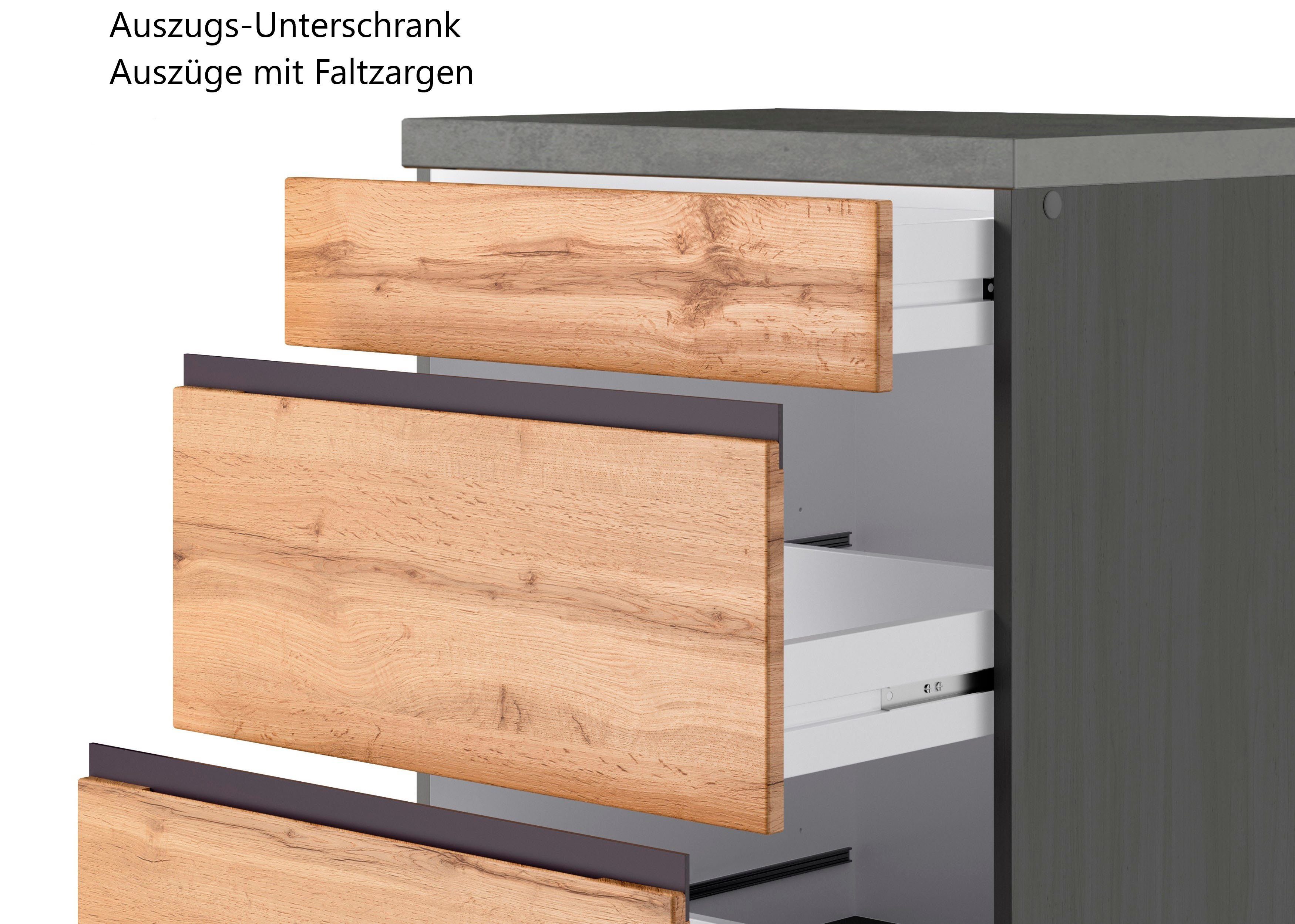 HELD MÖBEL Küche Riesa, Stellbreite 240x270 cm, wahlweise mit oder ohne E-Geräte