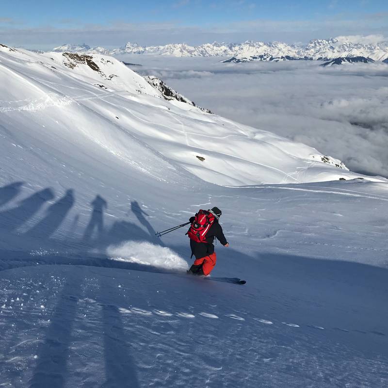 Erlebnis Tiefschneekurs für jedes Level Tour