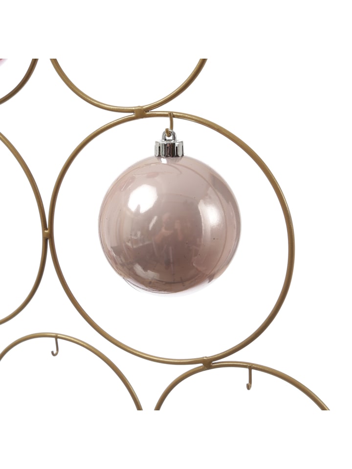 MARELIDA Dekobaum Aufsteller für Baumkugeln/Christbaumschmuck H: 58cm in gold günstig kaufen onesize