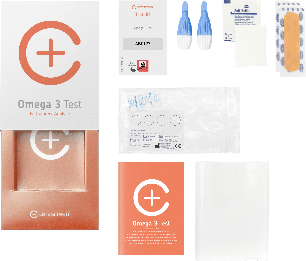 Omega 3 Test, 1 St