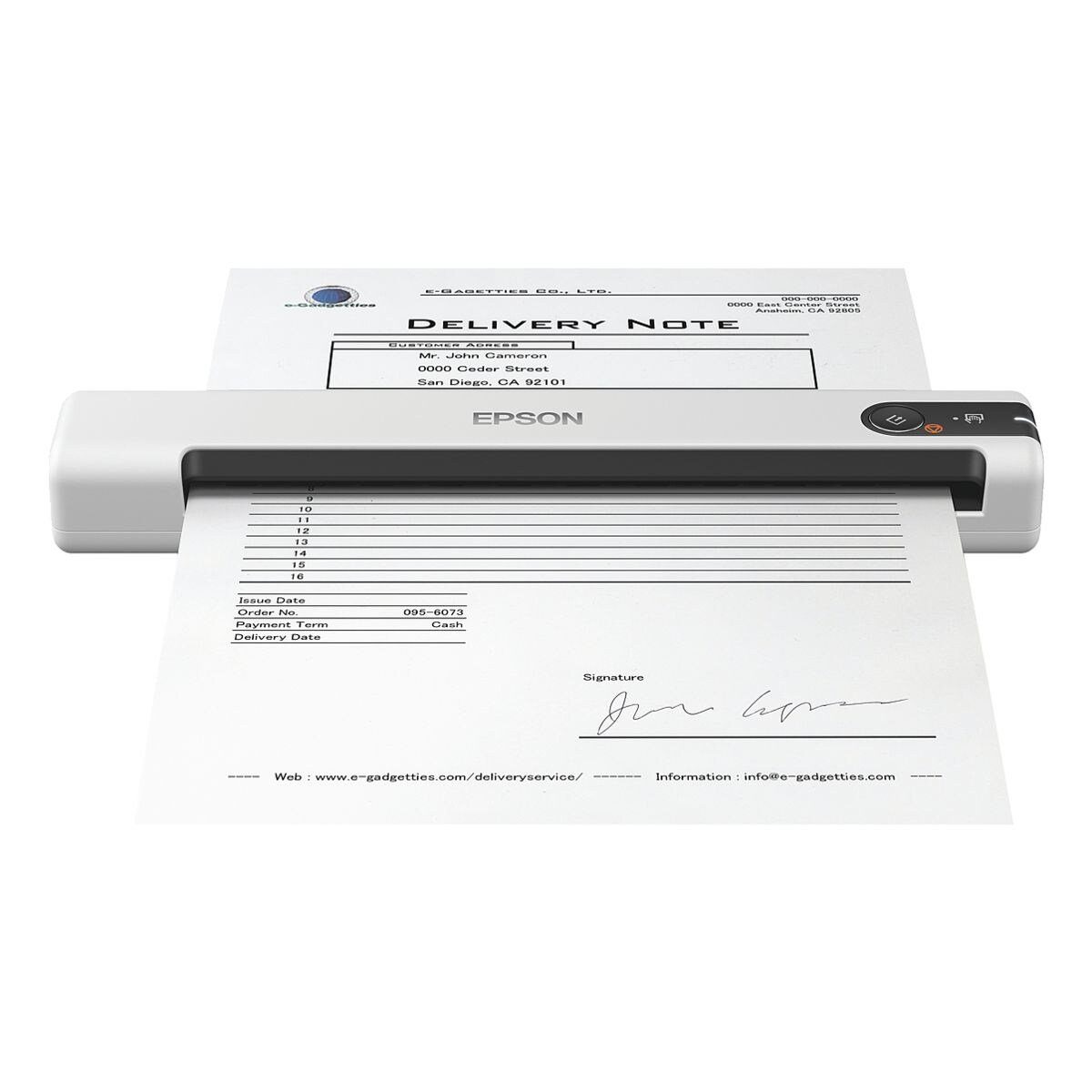 Epson WorkForce DS-70 Scanner, (bis 6 Sekunden / Seite)