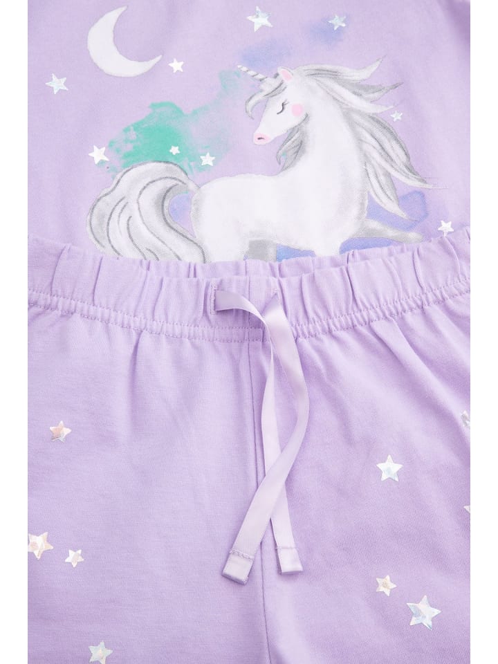 Coccodrillo Mädchenpyjama in violett günstig kaufen