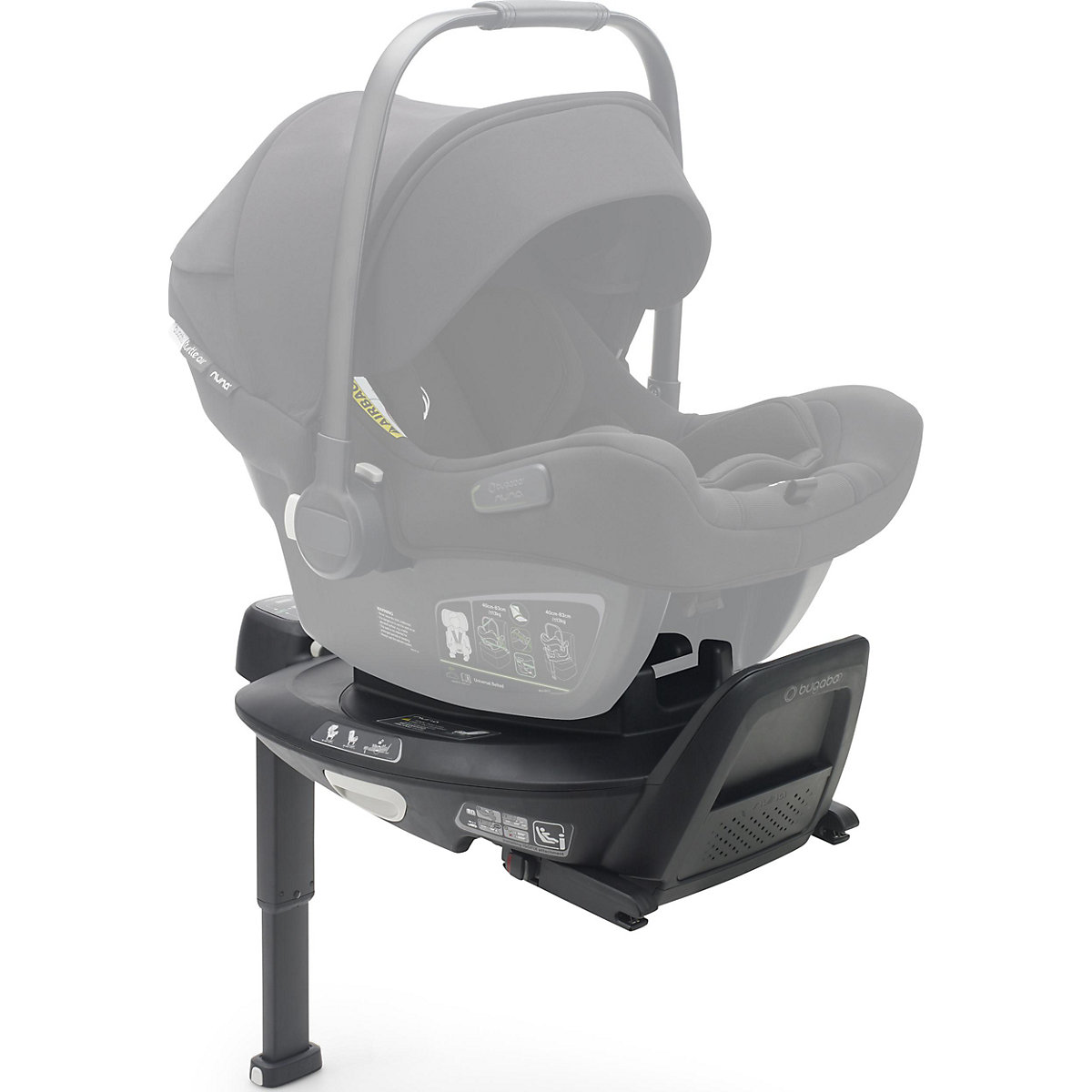 Babyschale Turtle Air by Nuna , schwarz