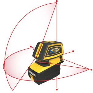 Spectra Physics 128738 LT52 R Li-ion, punkt- og krysslinjelaser